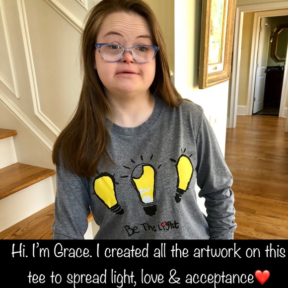 ❤️Artist with Down syndrome, Grace Key t-shirts❤️ - Picture 1 of 5